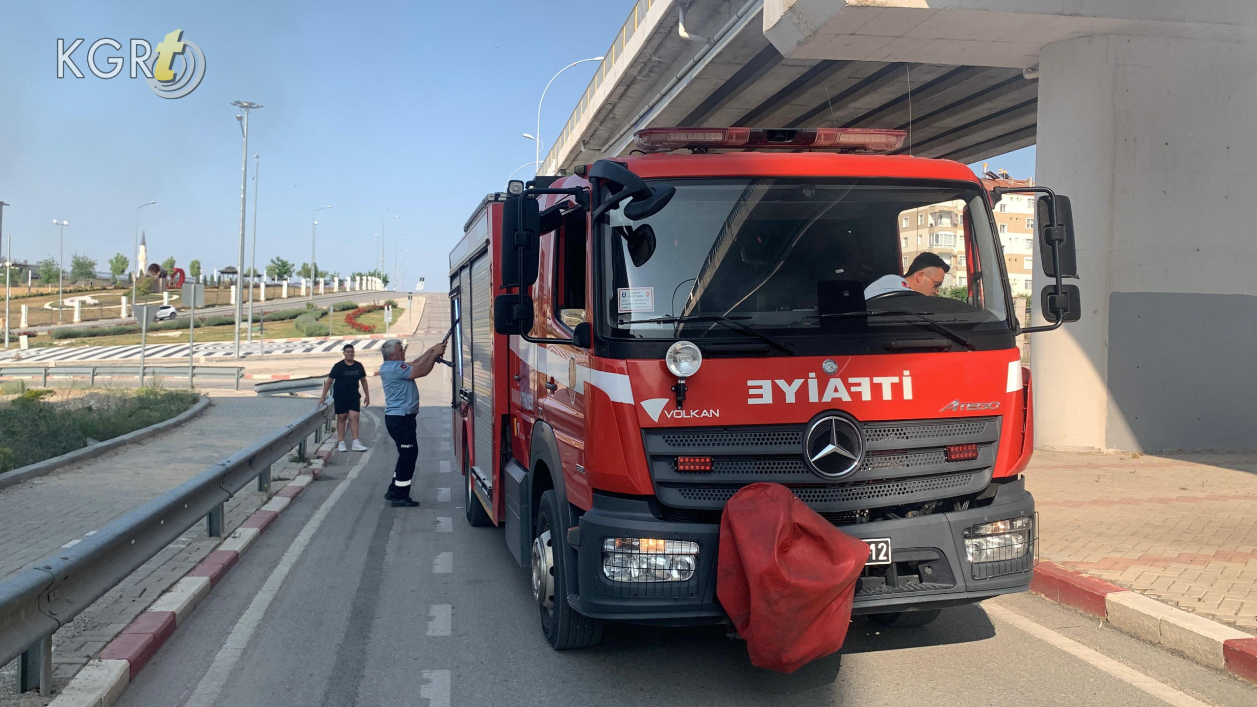 Karamanda Ot Yangini Evlere Sicramadan Sonduruldu9