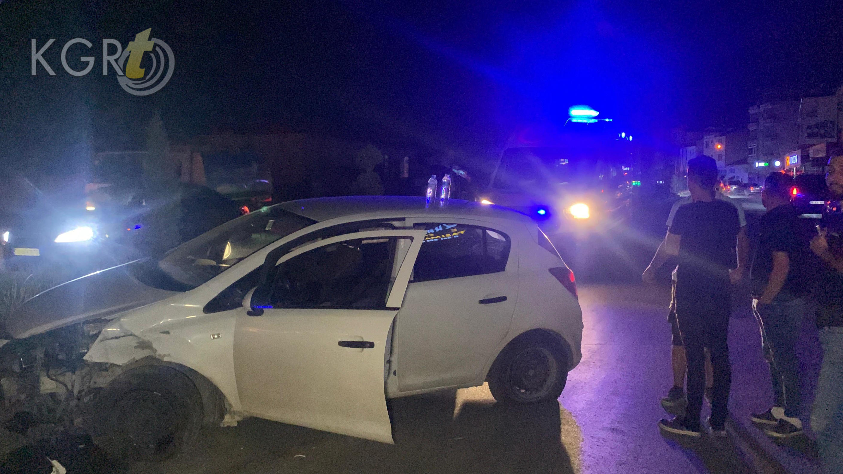 Karamanda Otomobil Aydinlatma Diregine Carpti Surucu Ve Cocuklari Ucuz Atlatti10