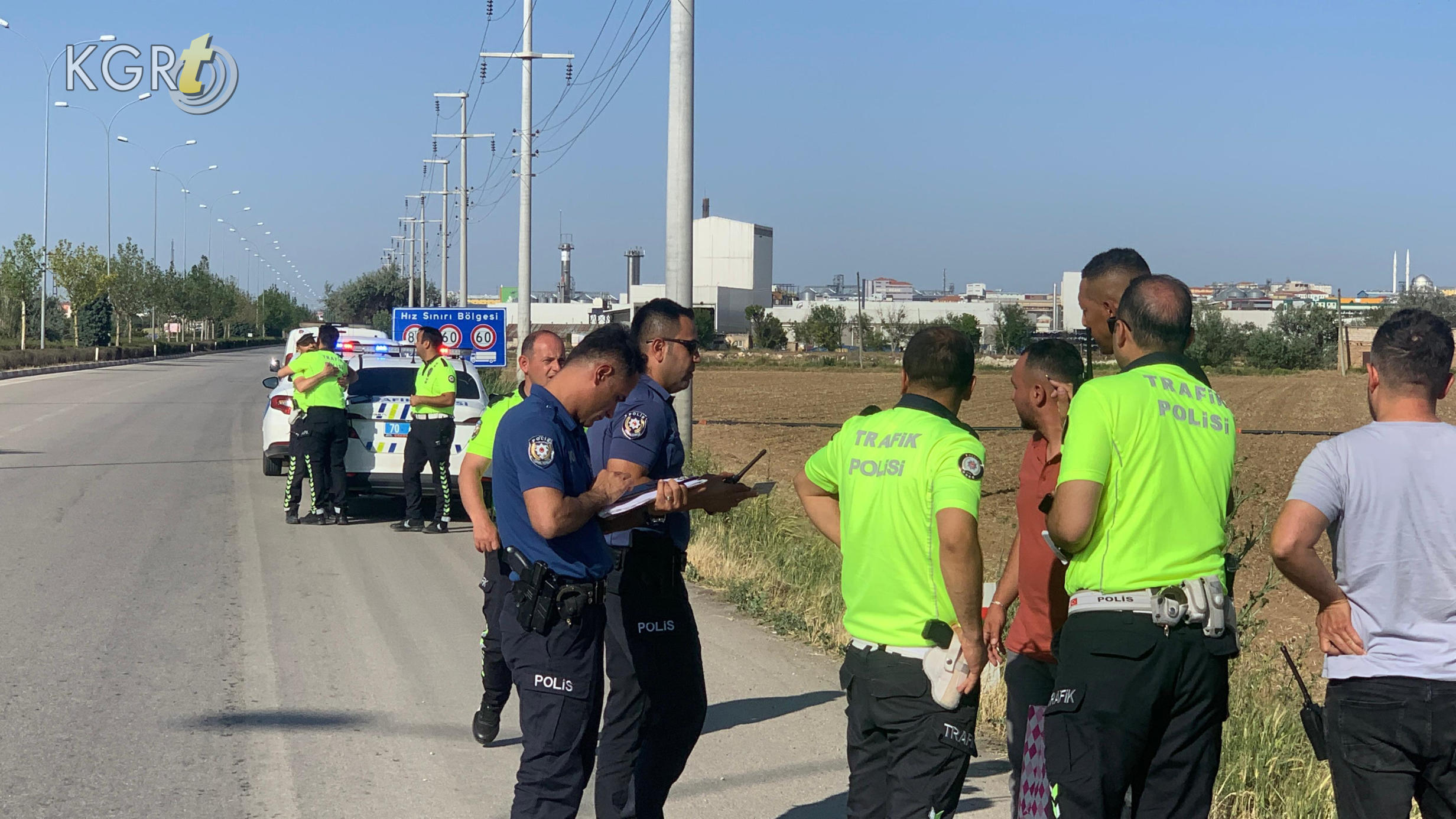 Karamanda Otomobil Sarampole Takla Atti 1 Yarali8