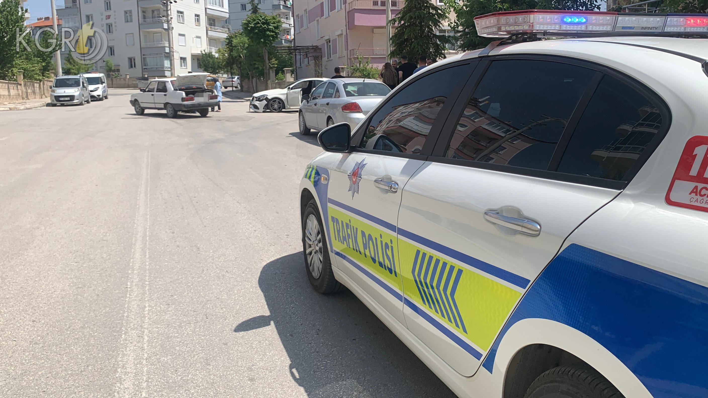 Karamanda Otomobiller Carpisti 4 Yasindaki Cocuk Yarali3