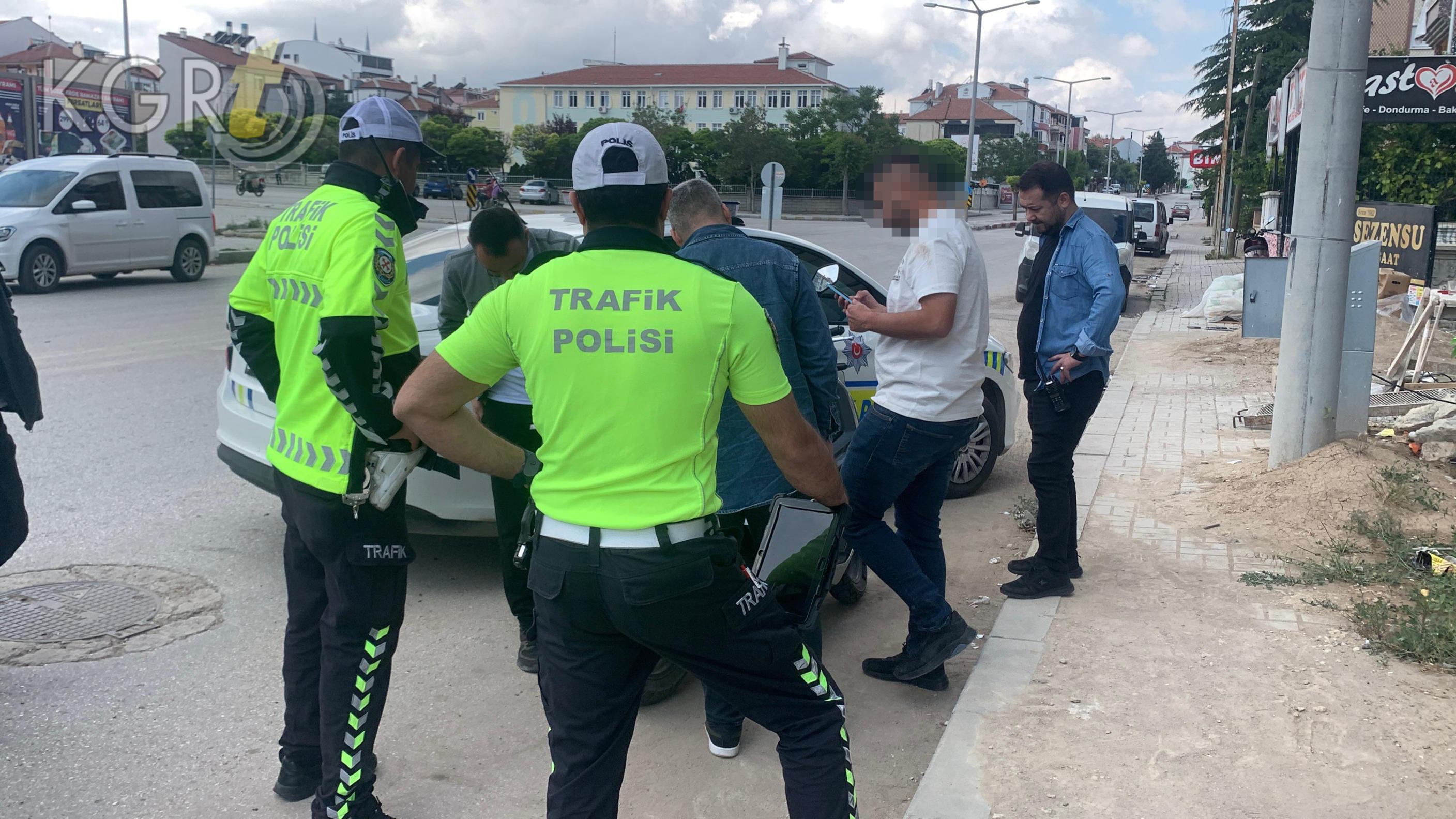Karamanda Polisin Dur Ihtarina Uymayan Motosikletliye 25 Bin Lira Ceza1