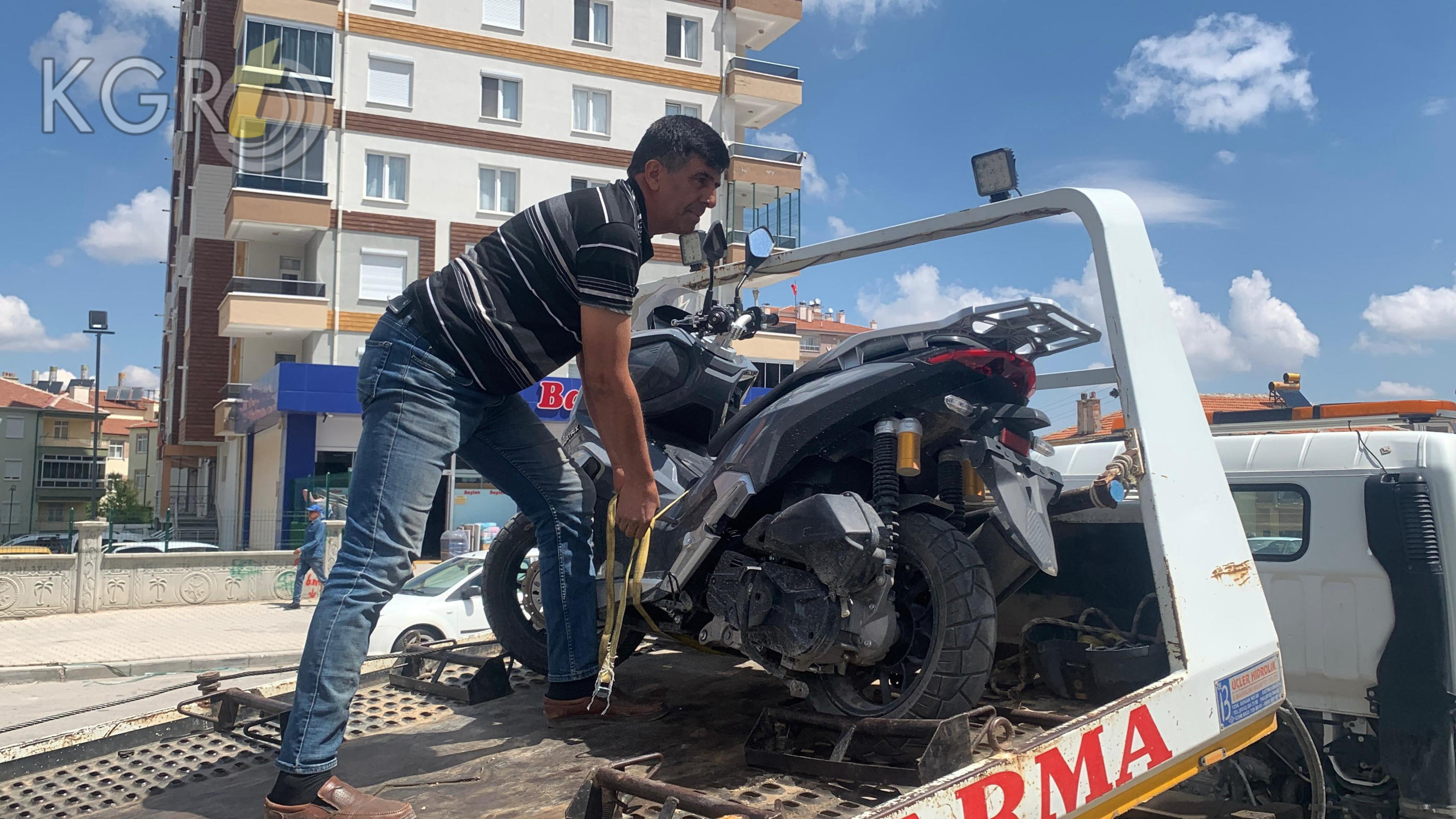 Karamanda Polisin Dur Ihtarina Uymayan Motosikletliye 25 Bin Lira Ceza9