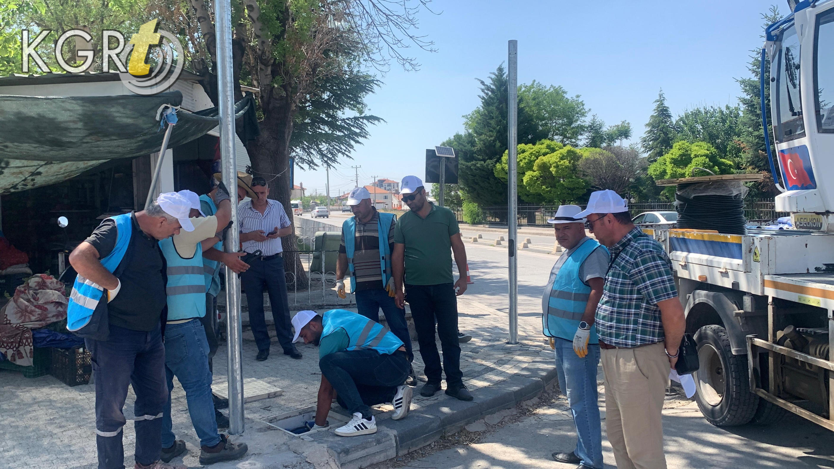 Karamanda Sik Sik Kaza Olan Valilik Kavsagi Isiklandiriliyor2