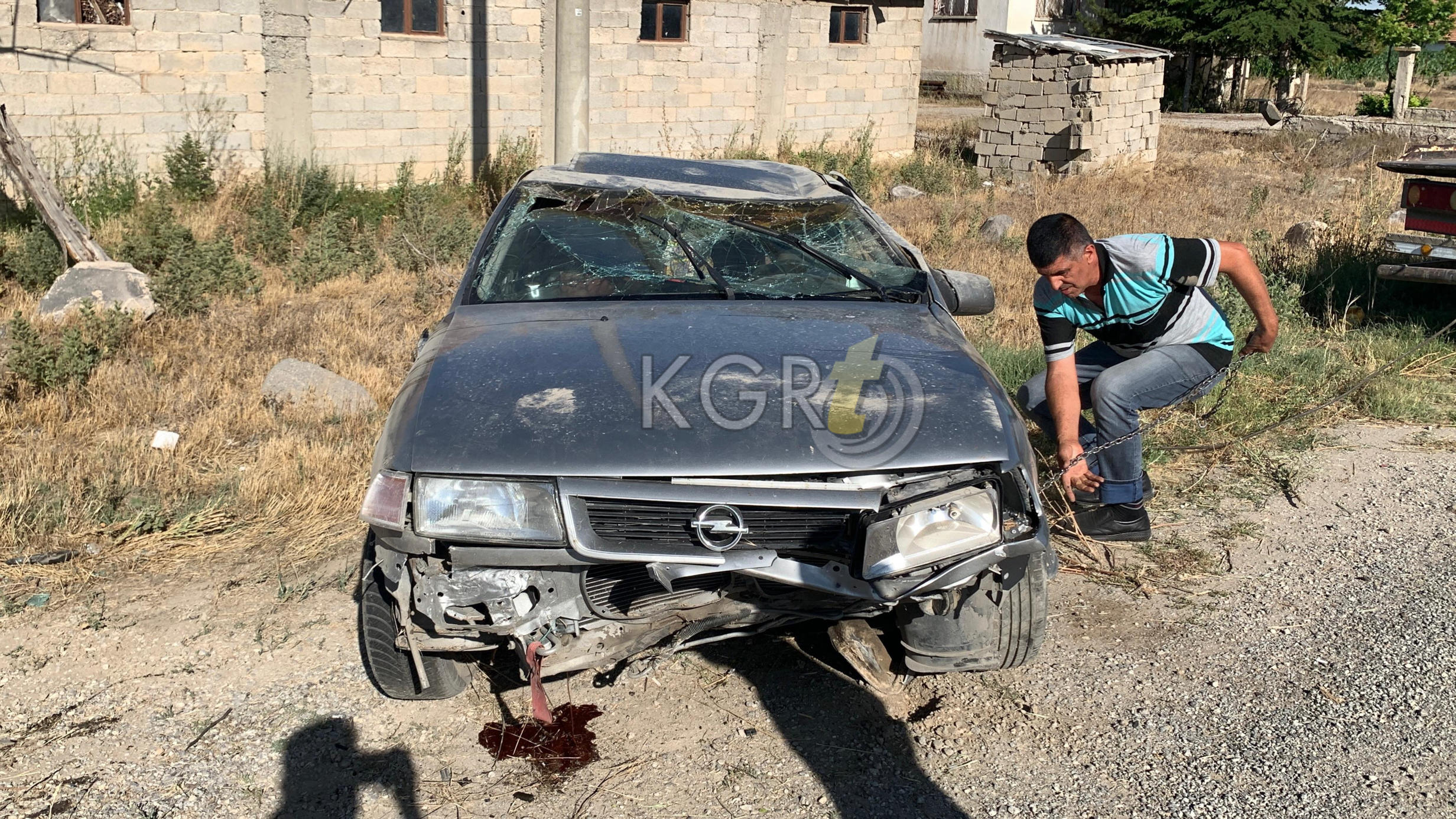 Karamanda Sollamaya Cikan Otomobil Takla Atti 1 Yarali5