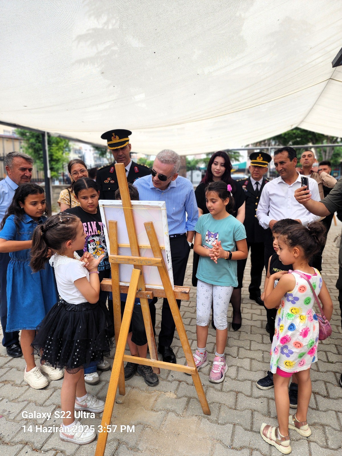 Minik Sanatcilar Gazi Kultur Merkezinde Bulustu (3)