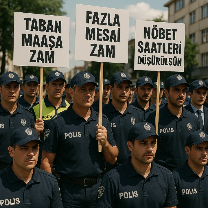 Polisler Sosyal Medyada Haklarini Ariyor (2)