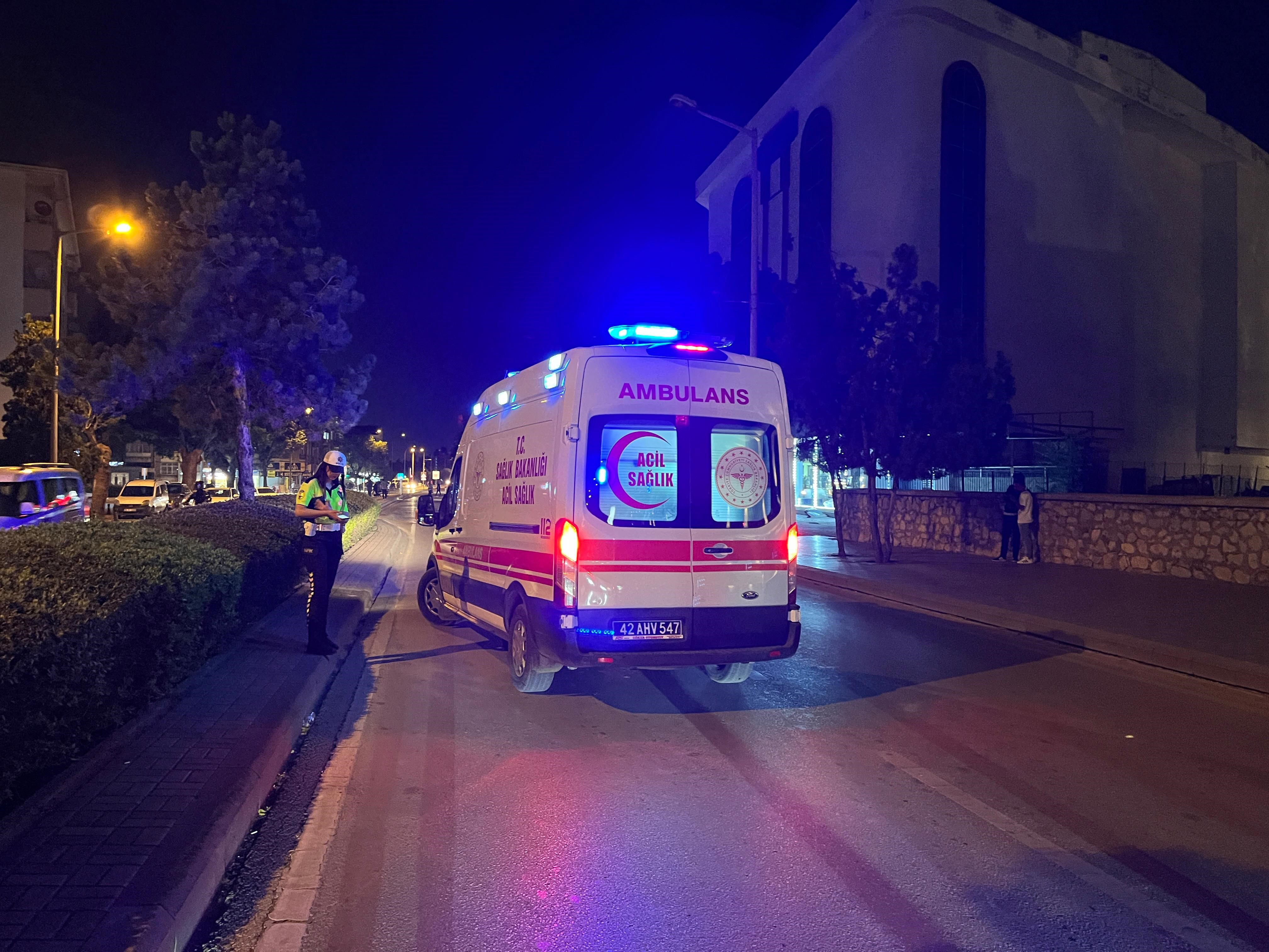 Yayaya Carpti Araci Birakip Kacti (1)