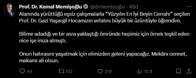 Yuzyilin Beyin Cerrahi Gazi Yasargil Hayatini Kaybetti (1)