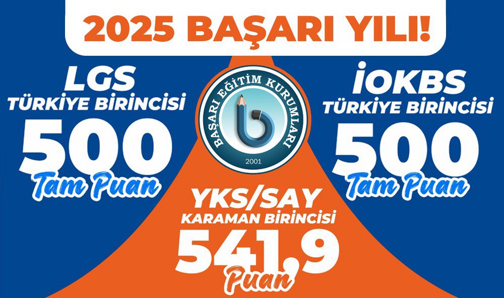 Basari Kolejinden Karamana Buyuk Gurur Lgs Ve Yksde Turkiye Sampiyonlari3