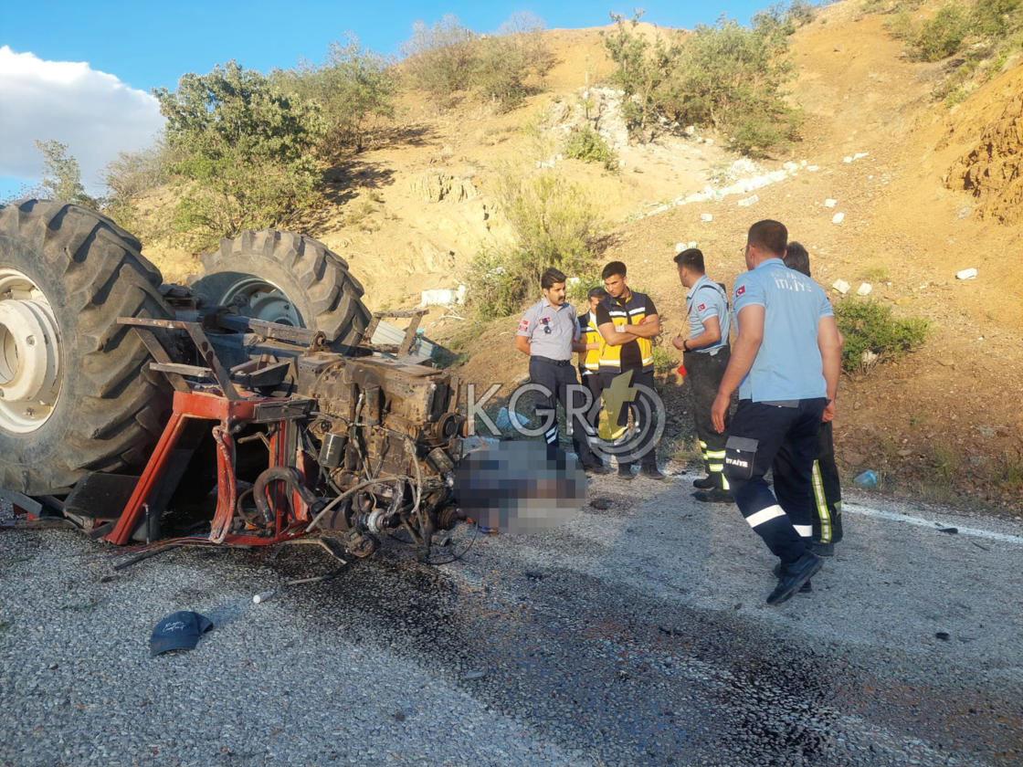 Devrilen Traktörün Altında Kalarak Can Verdi6