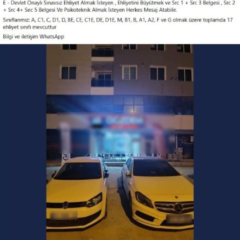 Ehliyet Almak Isteyenler Dikkat Sinavsiz Ehliyet Tuzaklarina Dusmeyin (1)