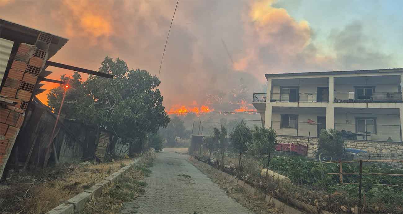Izmir Yaniyor Alevler Yerlesim Yerlerine Ulasti (2)