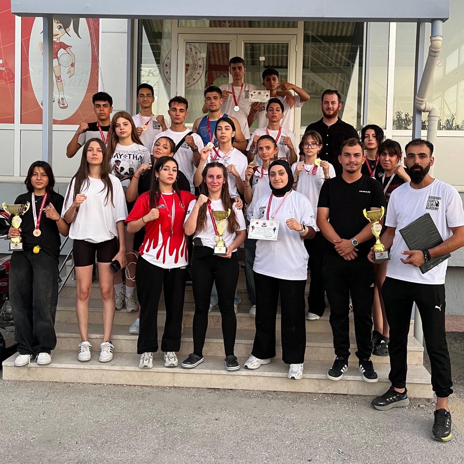 Karaman Muaythai Takimina Madalya Yagmuru (2)