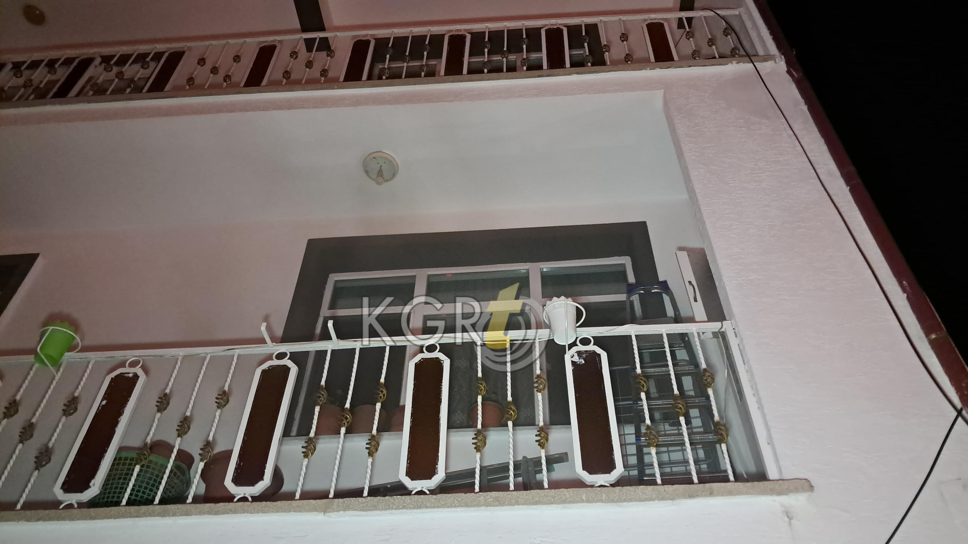 Karamanda Apartmanda Yangin Panigi6