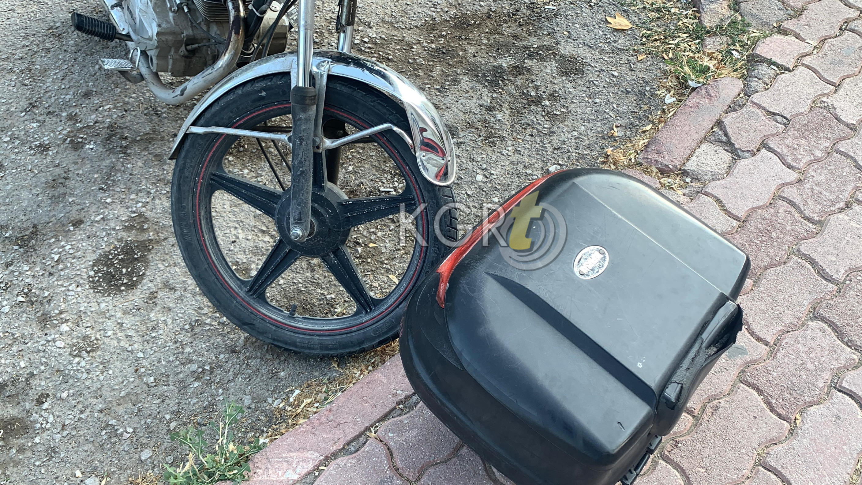 Karamanda Ciple Motokurye Carpisi 1 Yarali3
