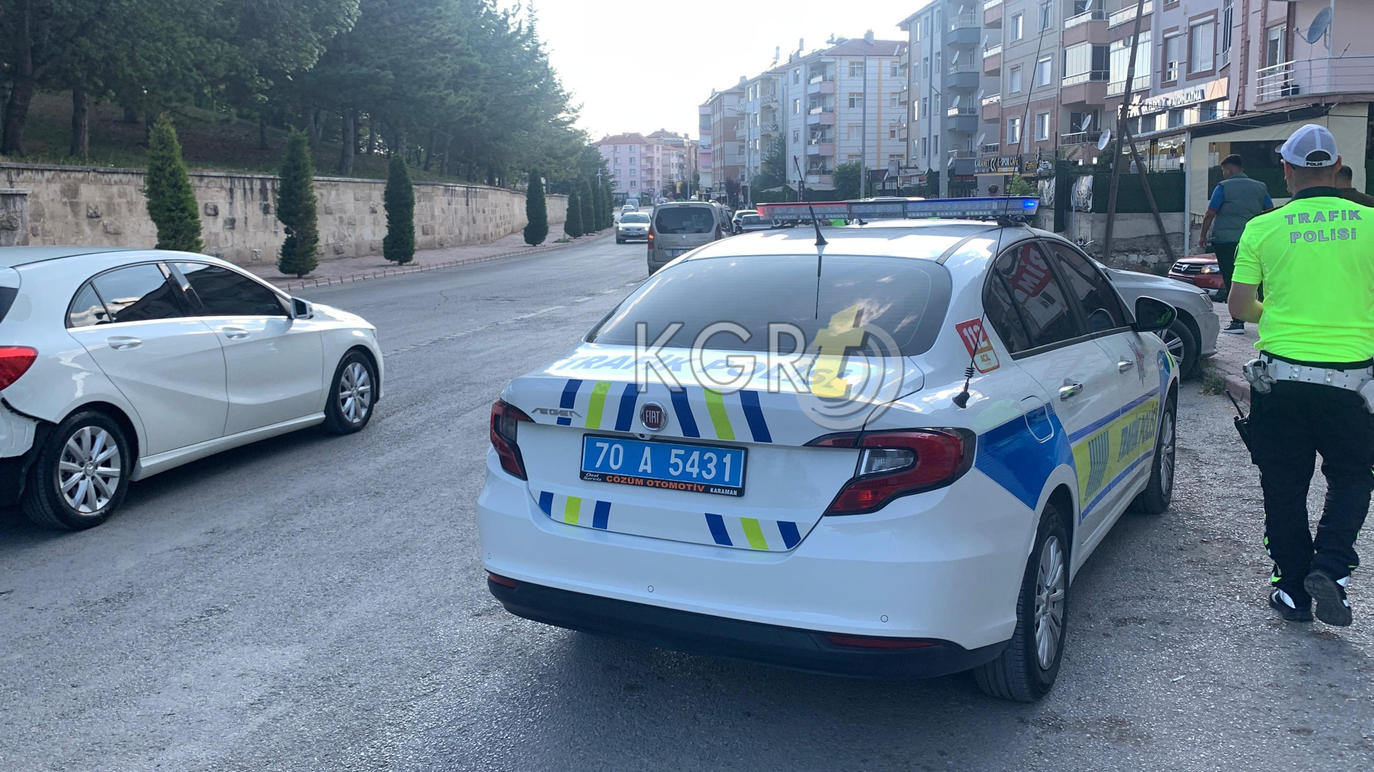 Karamanda Ciple Motokurye Carpisi 1 Yarali5