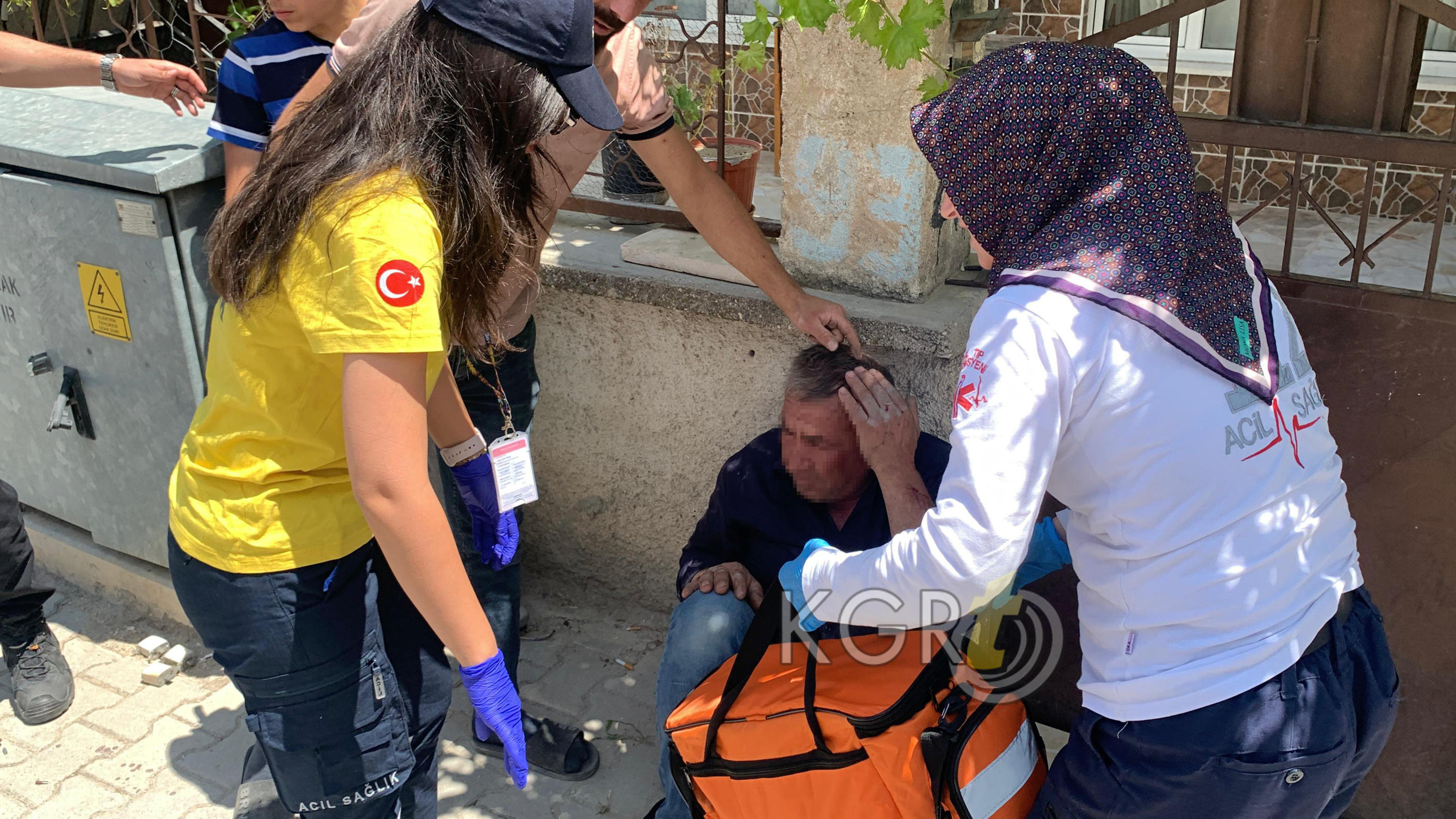 Karamanda Elektrik Akimina Kapilan Elektrikci Hastanelik Oldu9