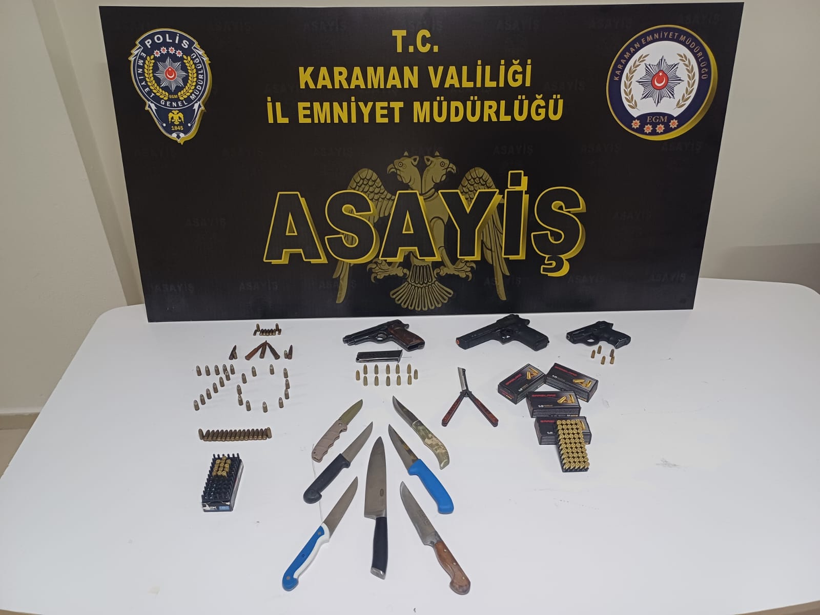 Karamanda Emniyet 1 Haftada Bunlari Yakaladi (6)