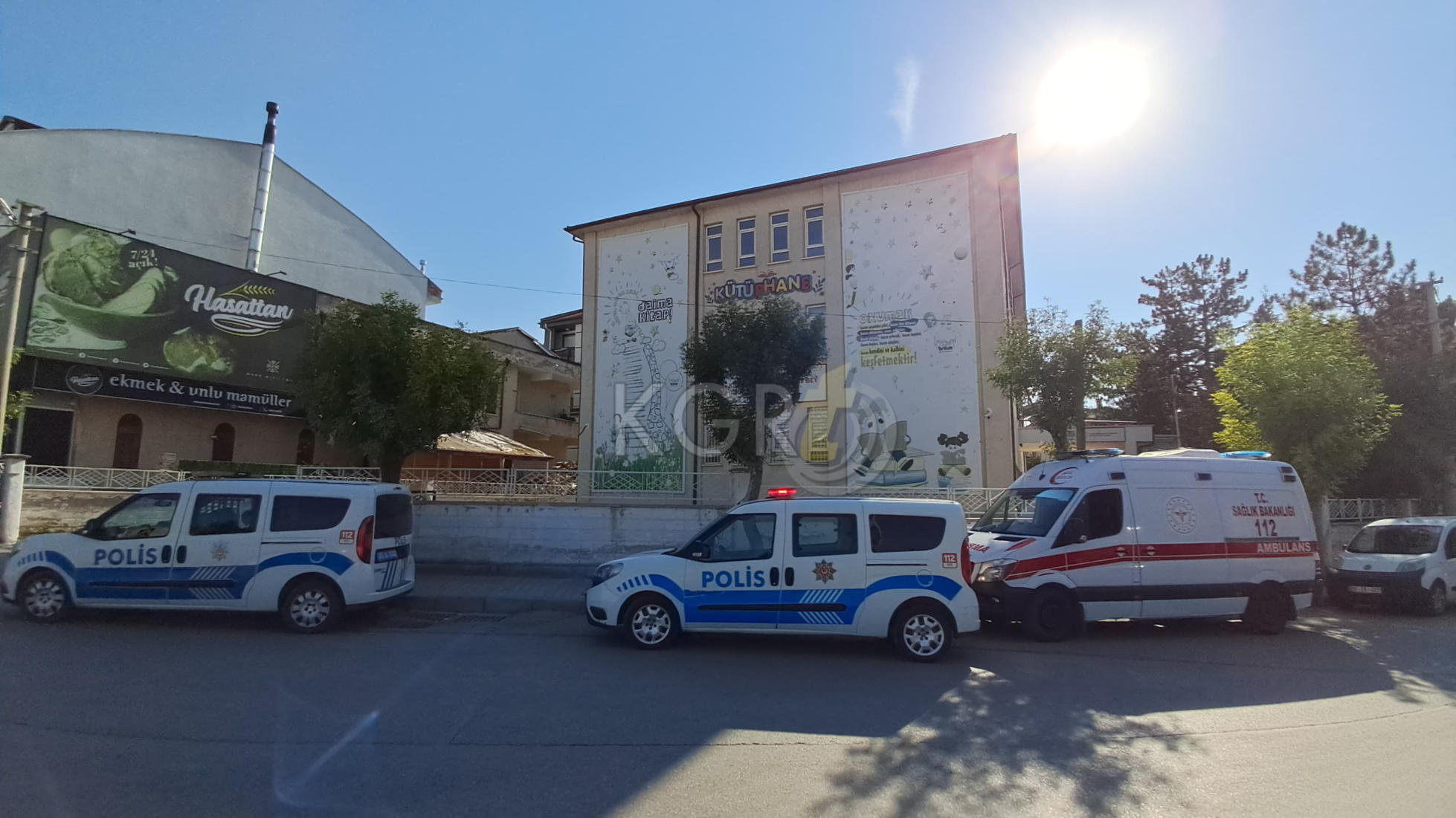 Karamanda Kutuphanede Mahsur Kaldi Ekipler Harekete Gecti5