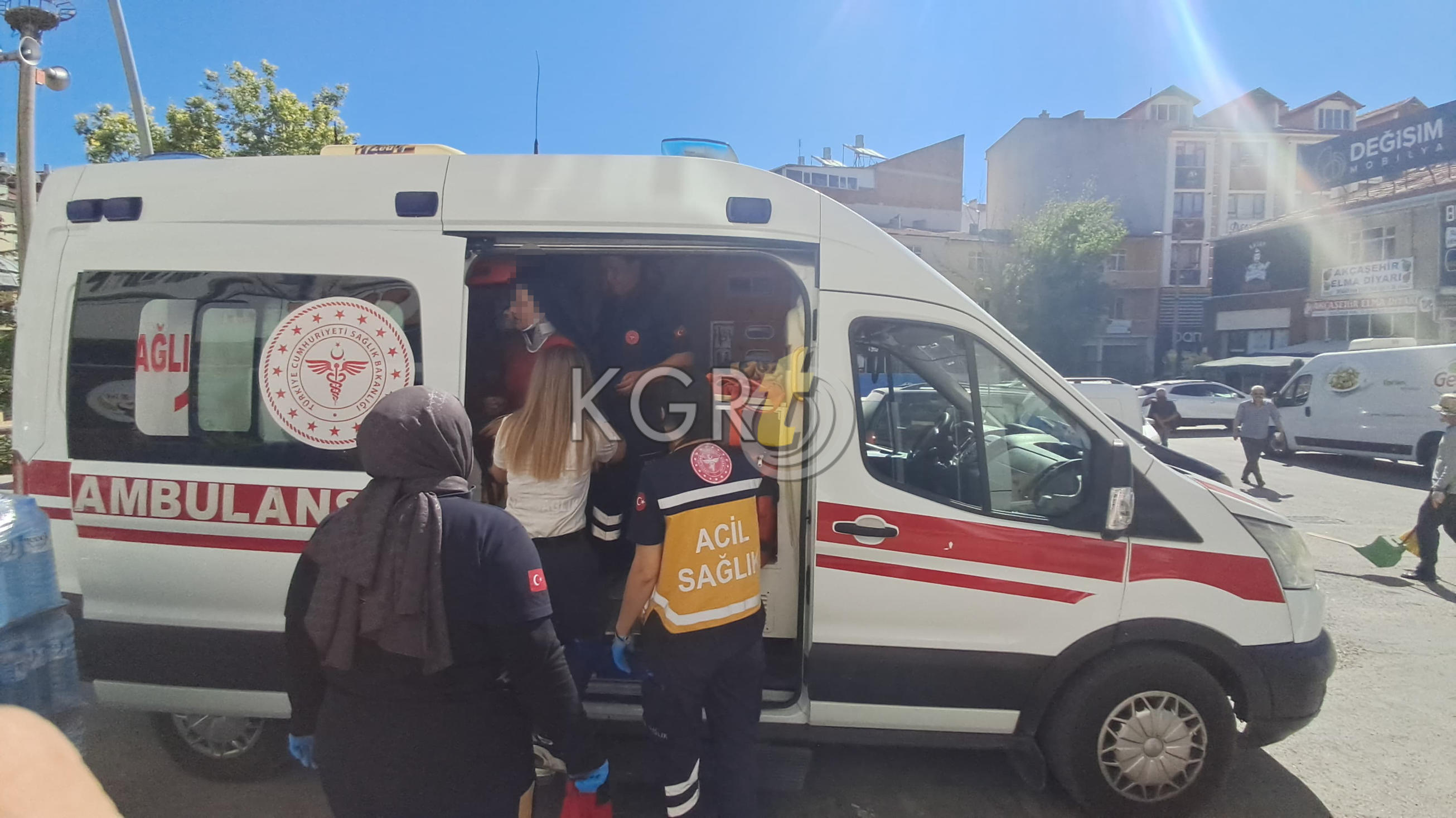 Karamanda Market Calisani Kamyonun Kasasindan Dustu4