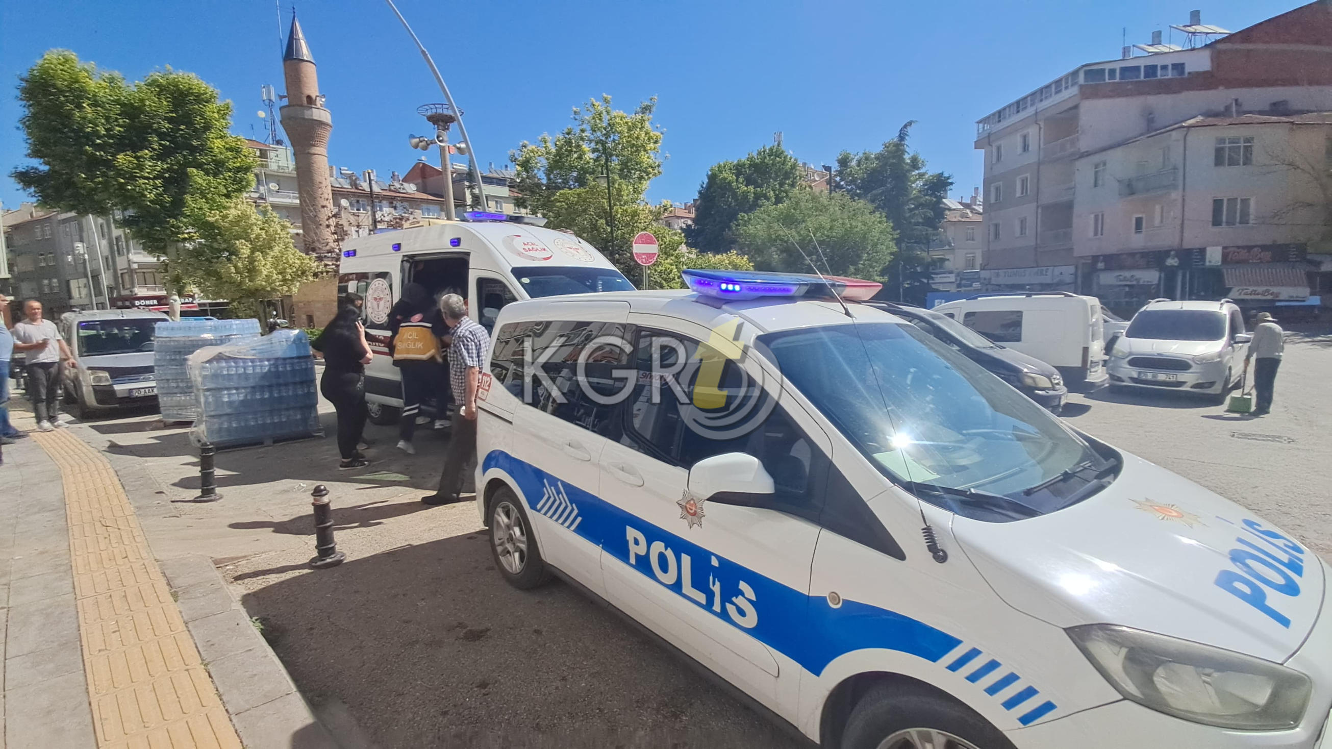 Karamanda Market Calisani Kamyonun Kasasindan Dustu5