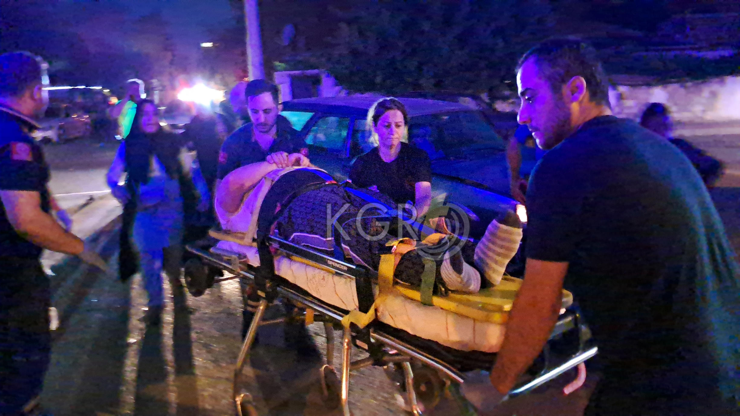 Karamanda Otomobille Carpisan Motosikletteki Anne Ogul Yaralandi8