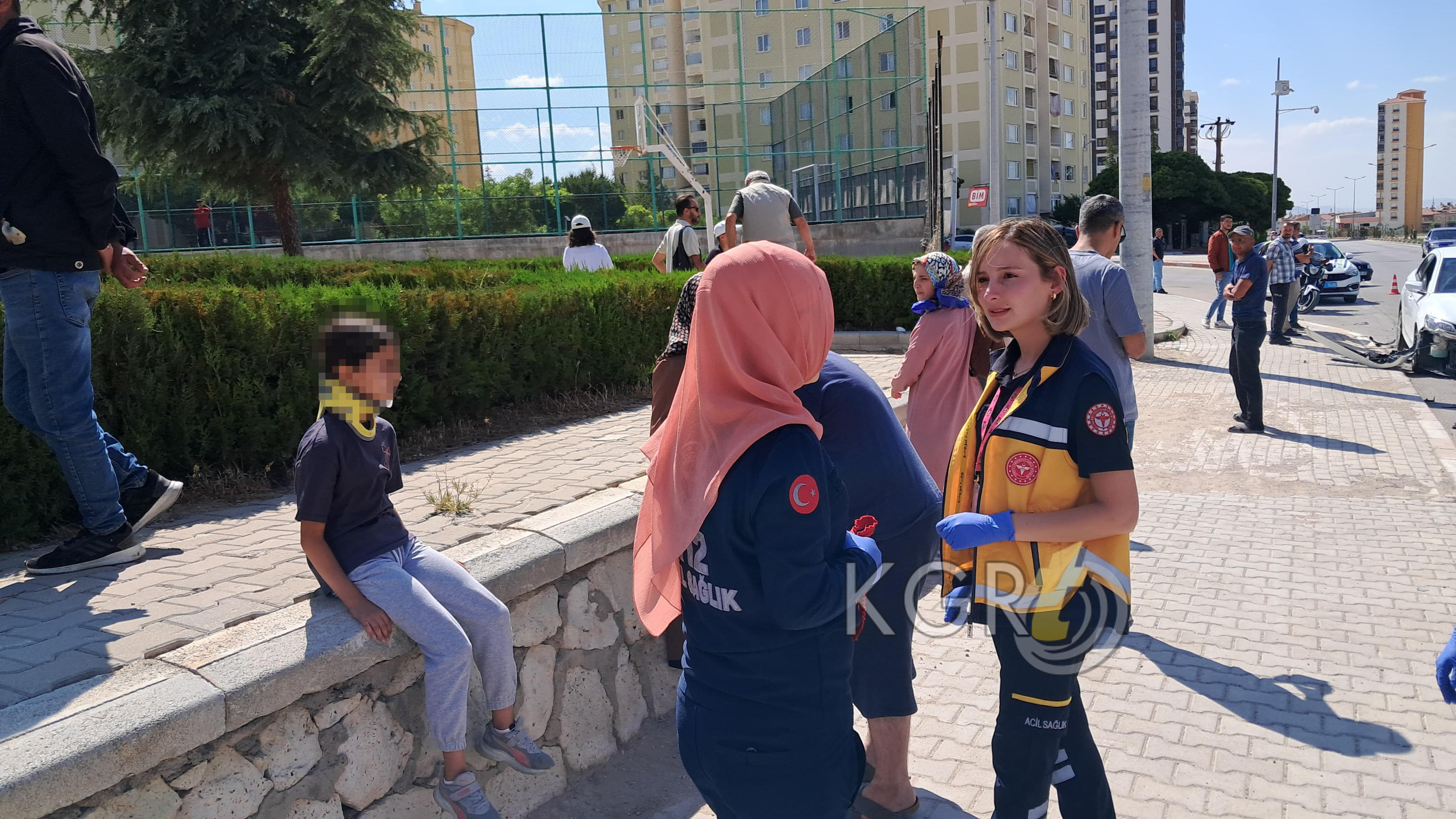 Karamanda Otomobiller Carpisti 1I Cocuk 3 Yarali1