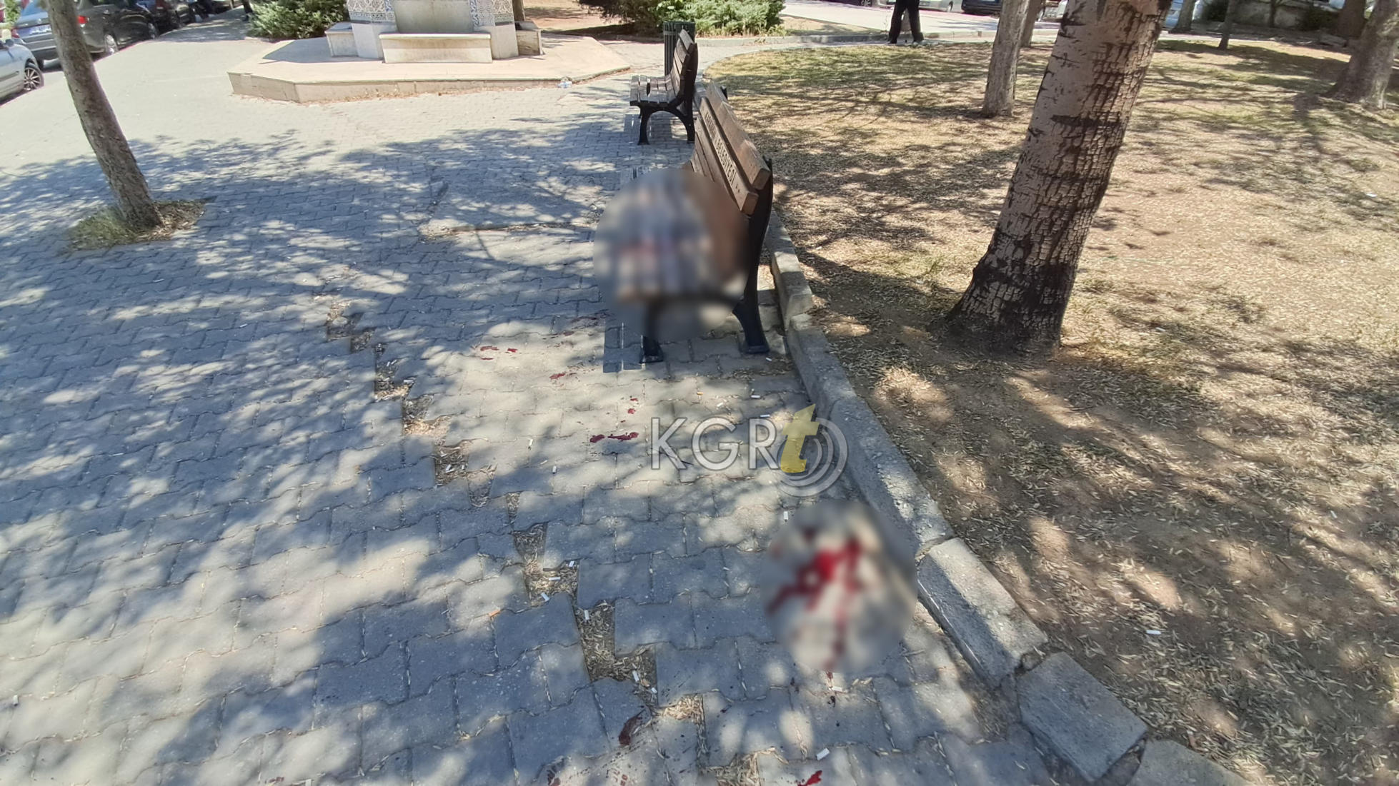 Karamanda Parkta Bicakli Kavga 1 Yarali11