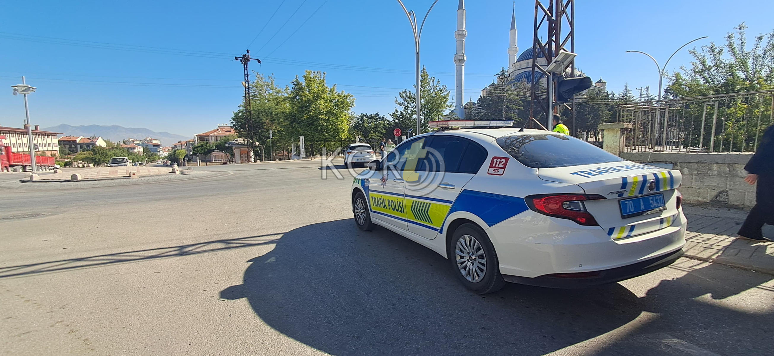 Karamanda Sabah Trafik Kazasi6