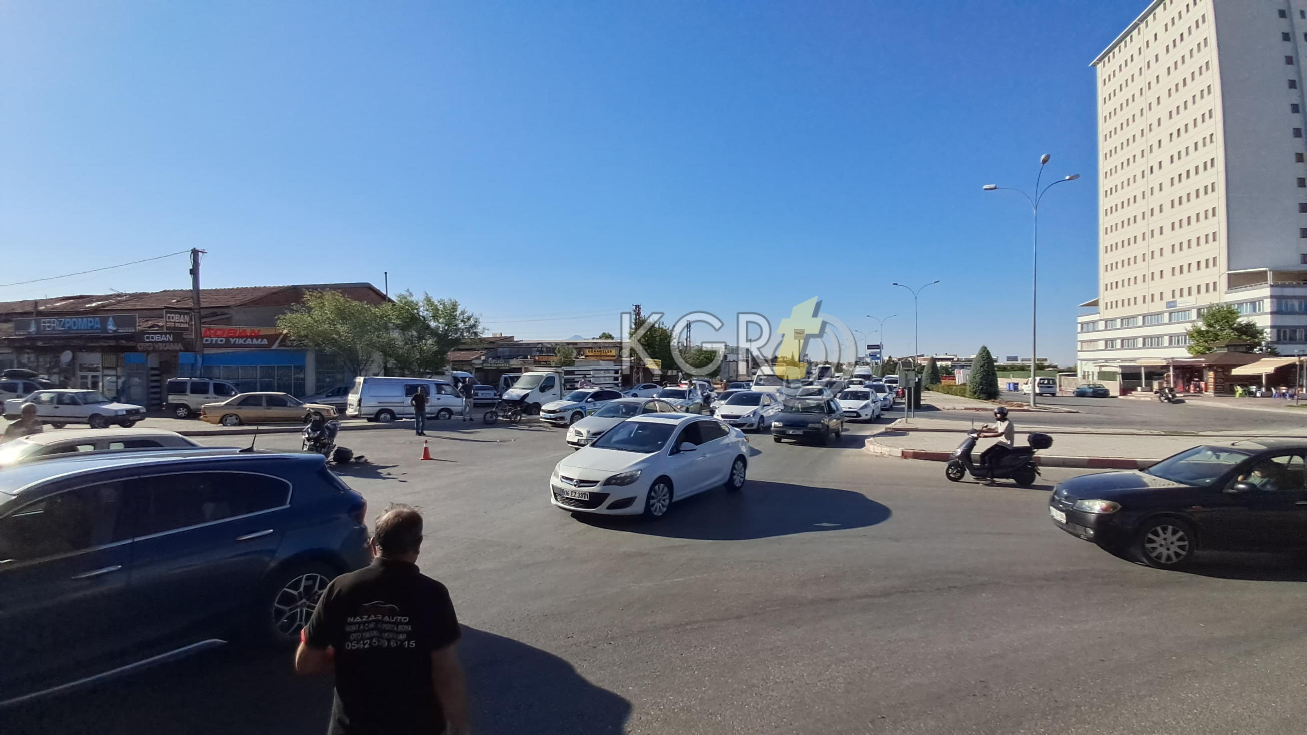 Karamanda Sanayi Kavsaginda Kaza 1 Yarali0