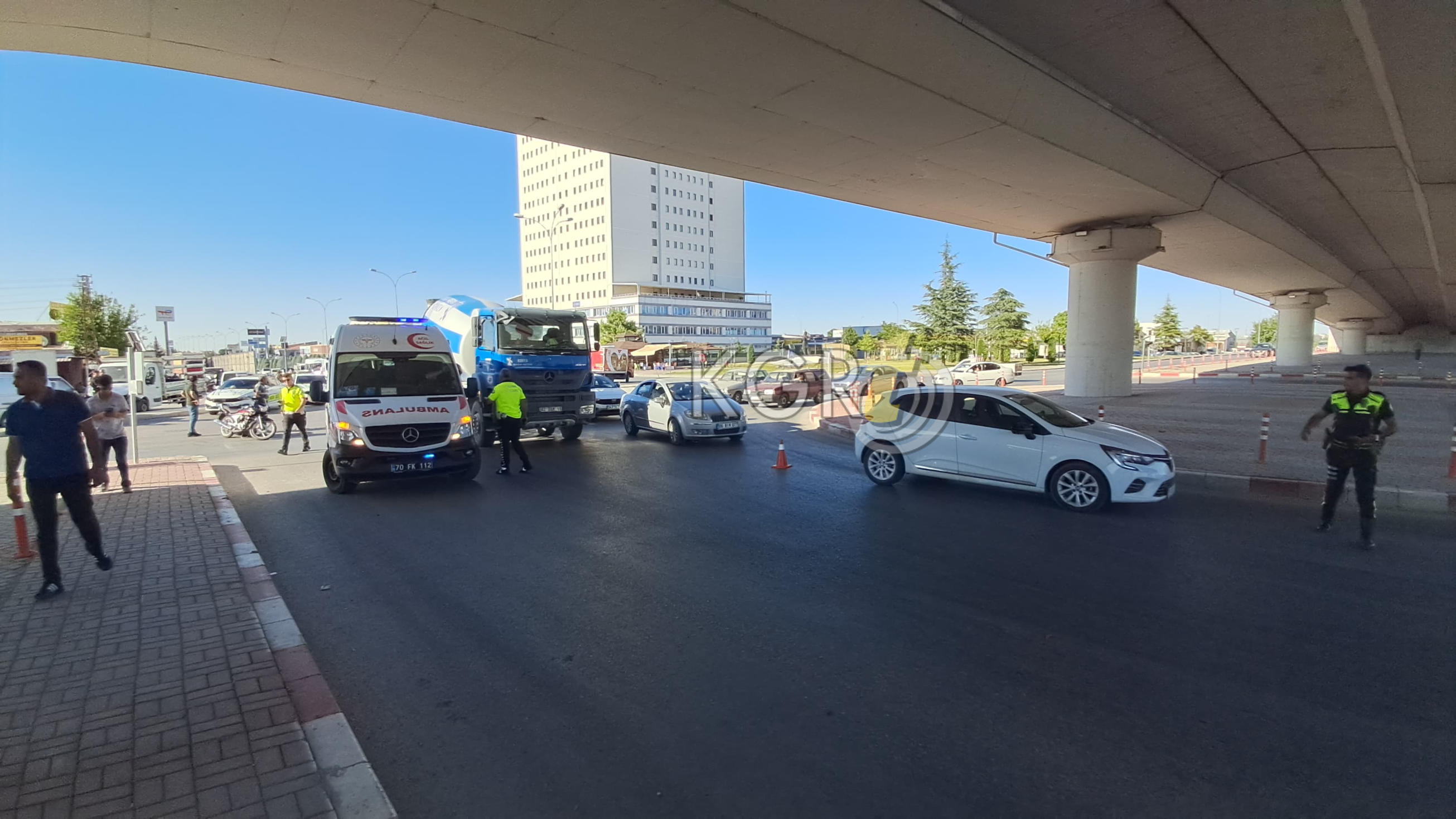 Karamanda Sanayi Kavsaginda Kaza 1 Yarali1