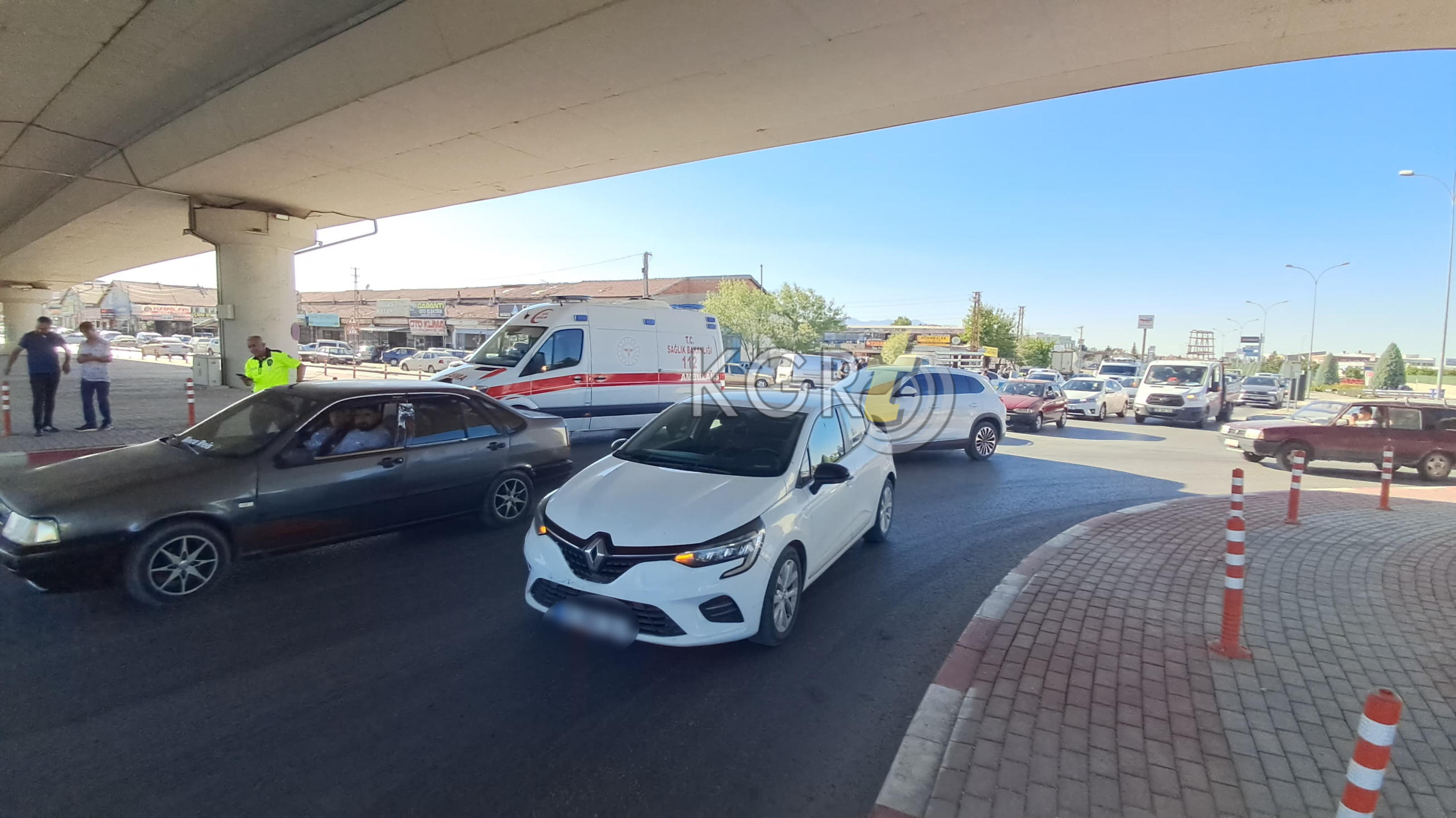 Karamanda Sanayi Kavsaginda Kaza 1 Yarali6