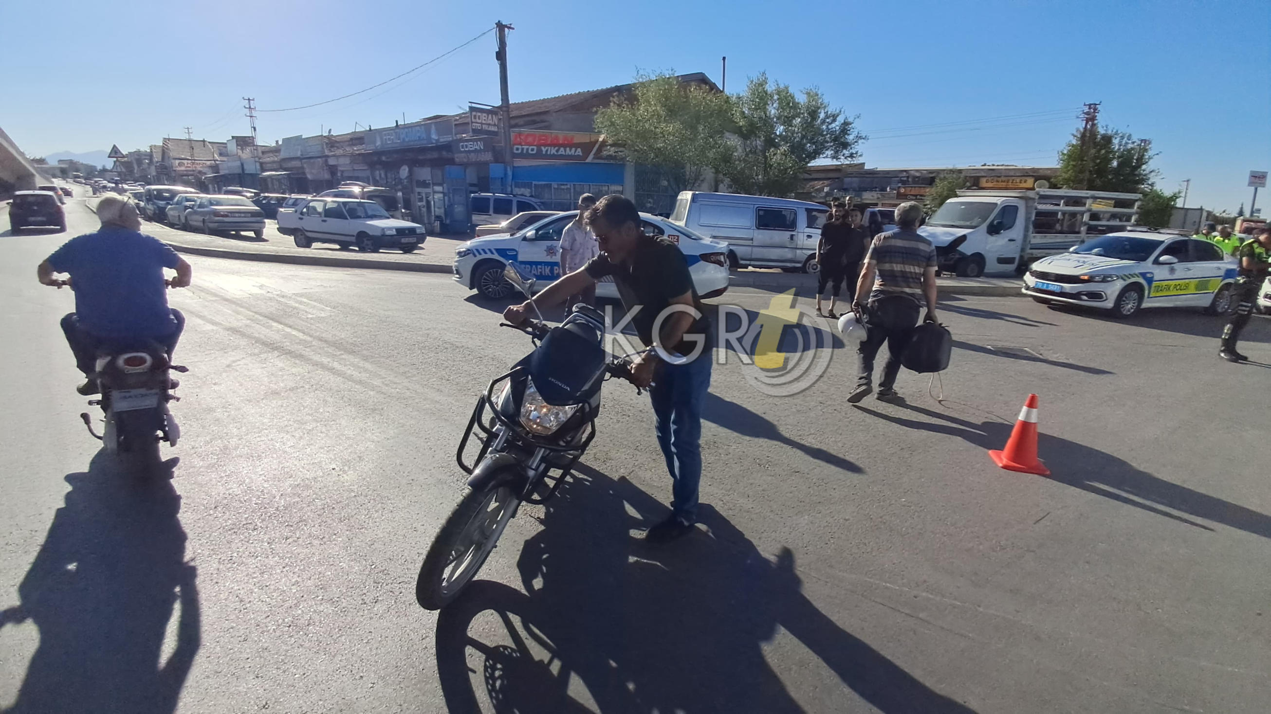 Karamanda Sanayi Kavsaginda Kaza 1 Yarali8