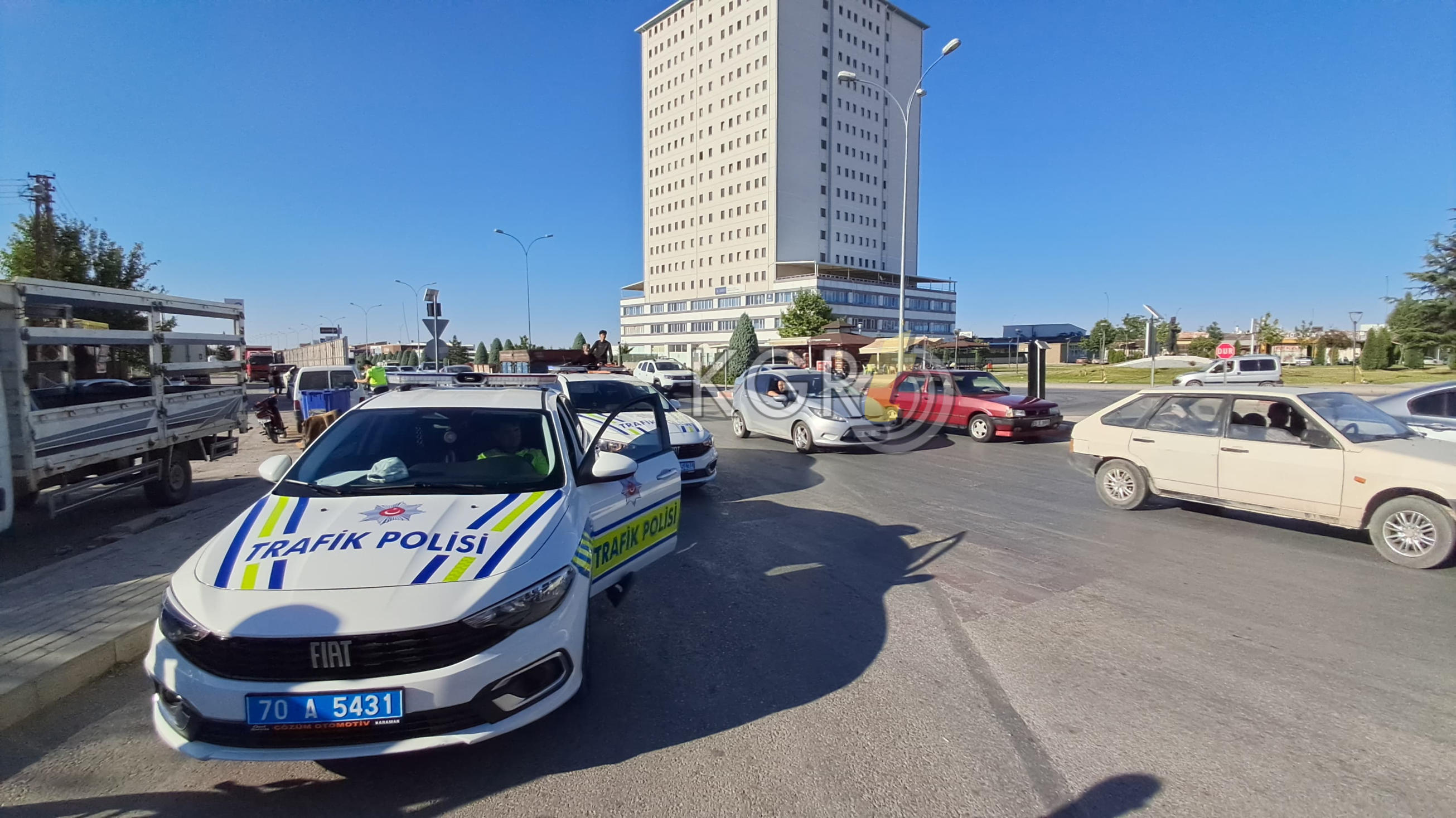 Karamanda Sanayi Kavsaginda Kaza 1 Yarali9