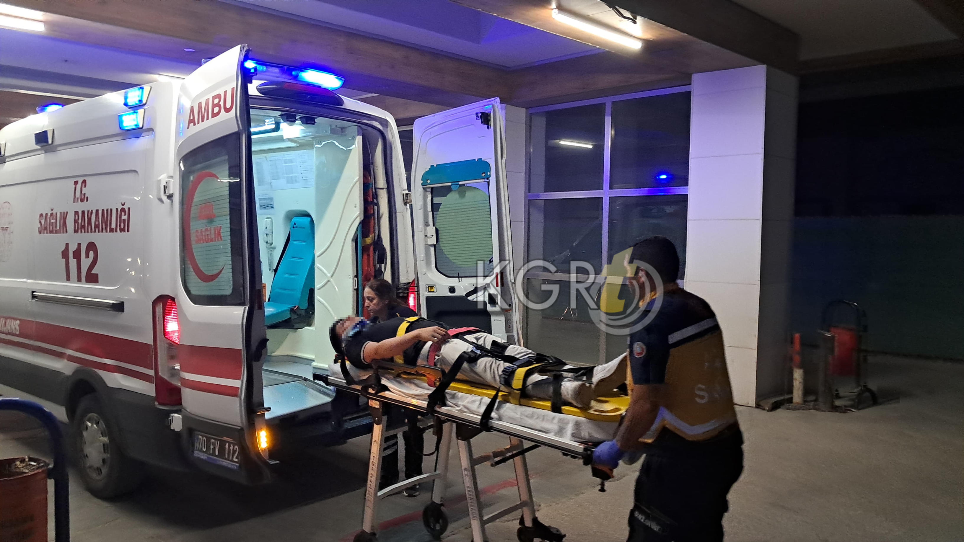 Karamanda Trafik Kazasi 2 Cocuk Yaralandi1