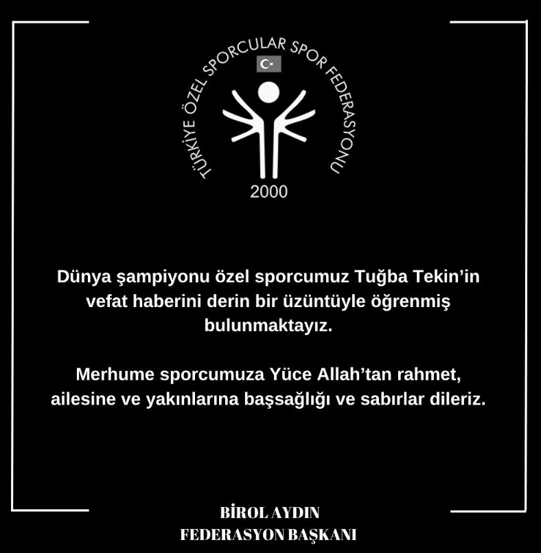 Milli Sporcu Tugba Tekin Hayatini Kaybetti1