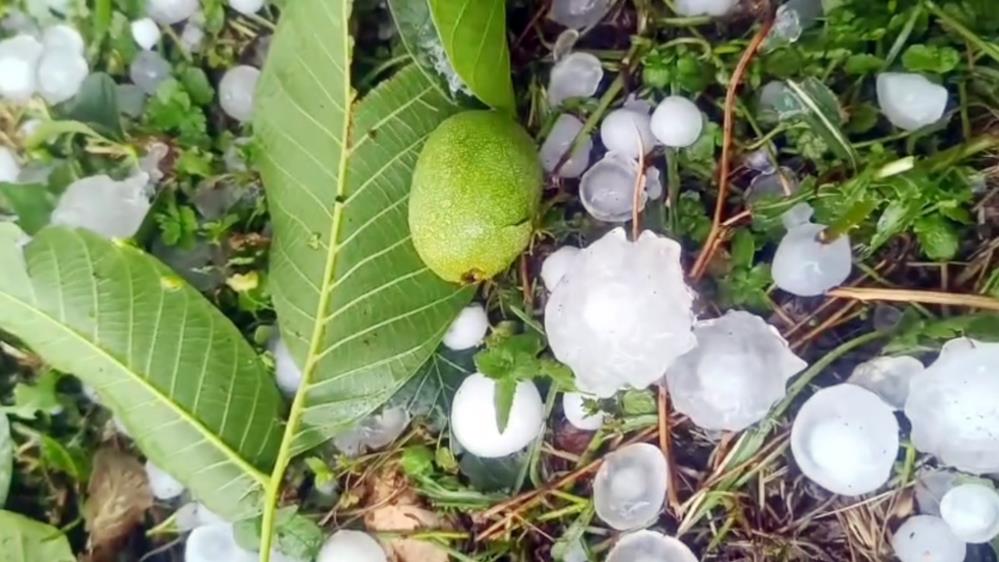 Once Yagmur Ardindan Gelen Dolu Tarimi Vurdu1