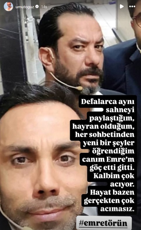 Oyuncu Emre Torun Hayatini Kaybetti (1)
