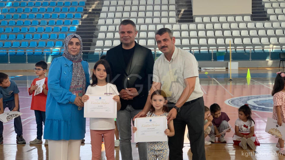 Cocuklar Hem Spor Yapti Hem Eglendi Sertifikalarini Aldilar2