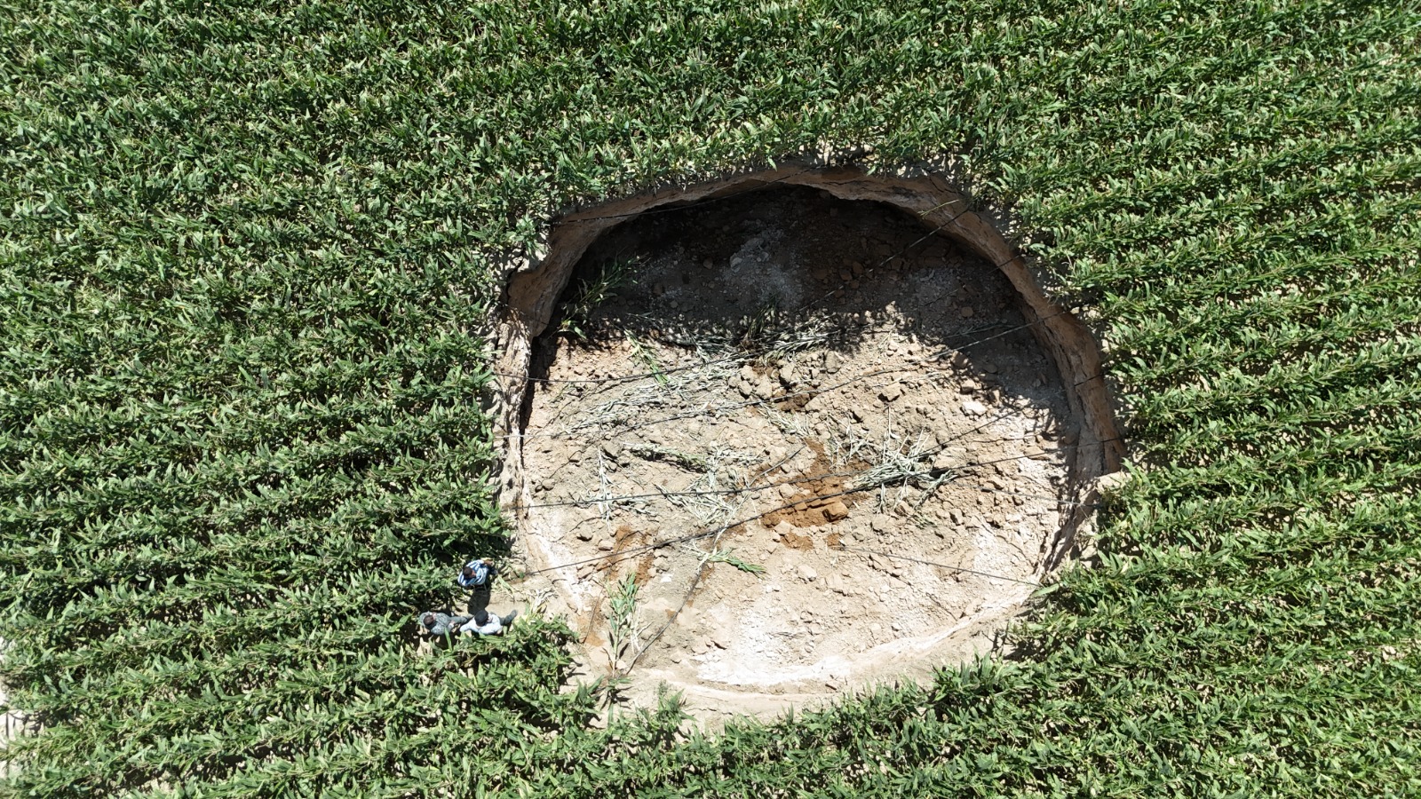 Karamanda 15 Metre Capinda Yeni Obruk Olustu (1)