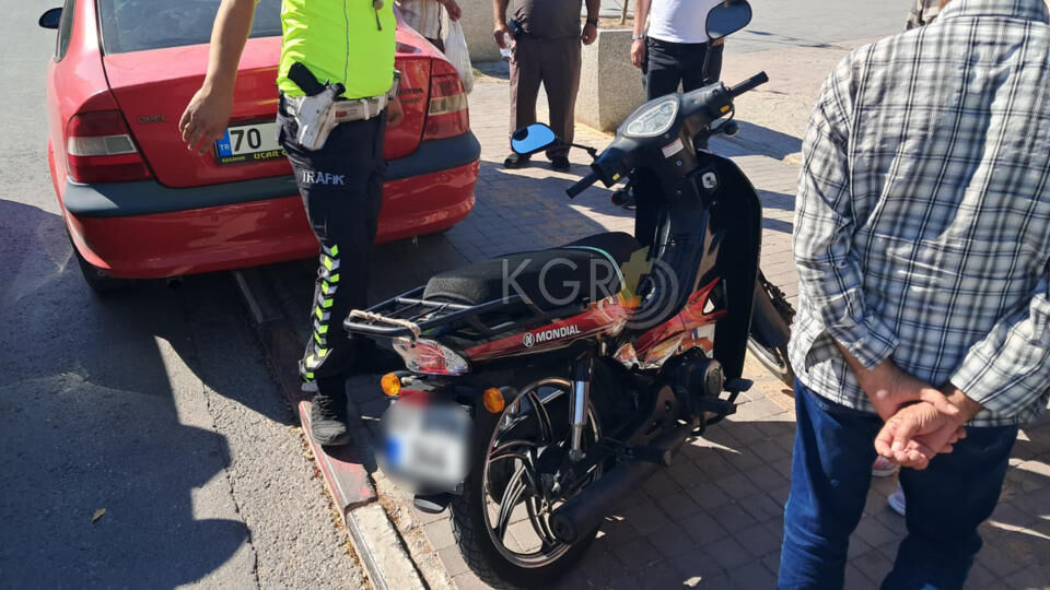 Karamanda Elektrikli Motorla Motosiklet Carpisti 2 Yarali 36 Bin Lira Ceza3