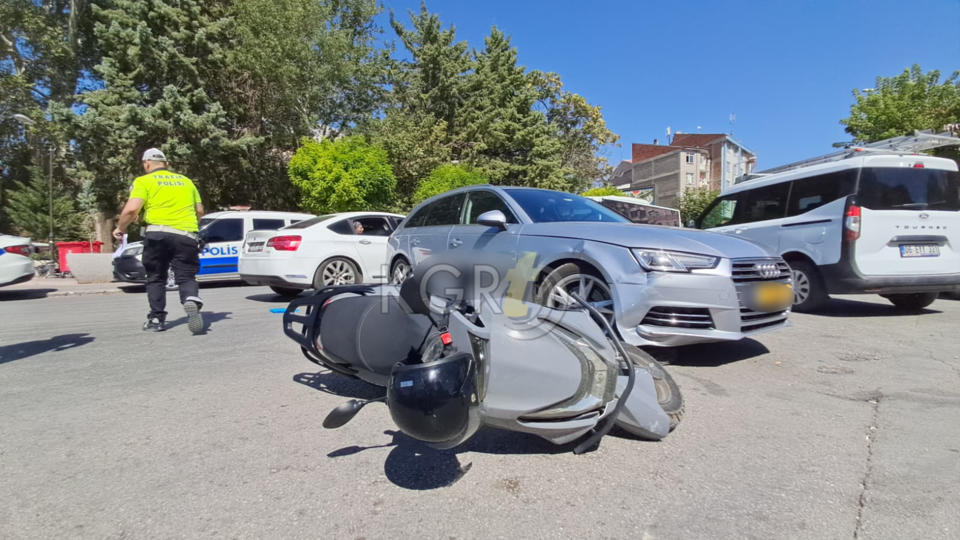 Karamanda Gurbetci Ile Carpisan Motosikletli Yaralandi8