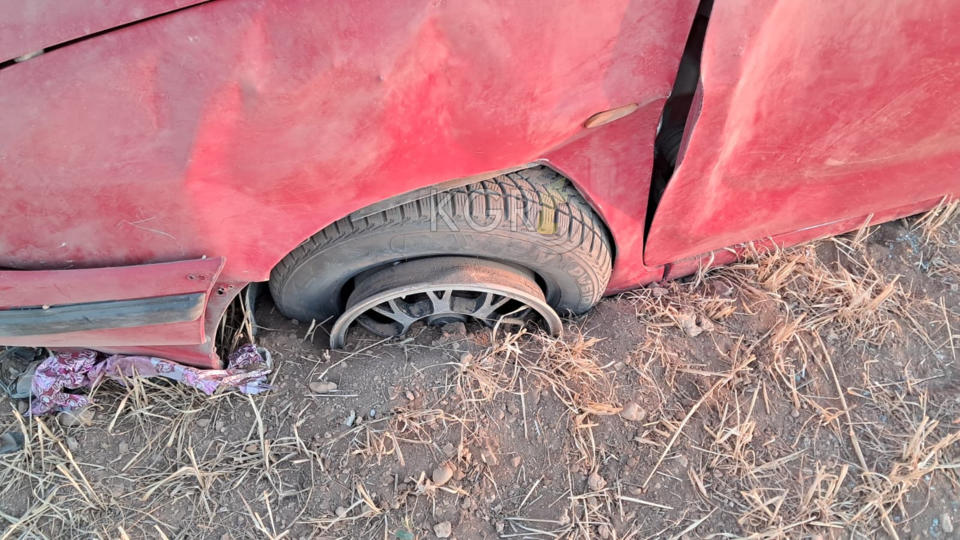 Karamanda Kontrolden Cikan Arac Tarlaya Takla Atti 1 Yarali3