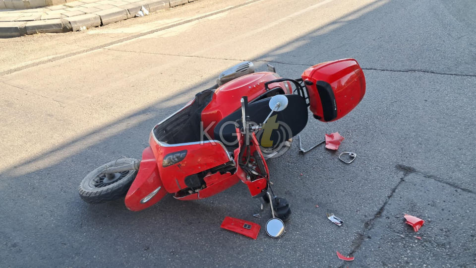 Karamanda Motorla Otomobil Kavsakta Carpisti 1 Yarali8