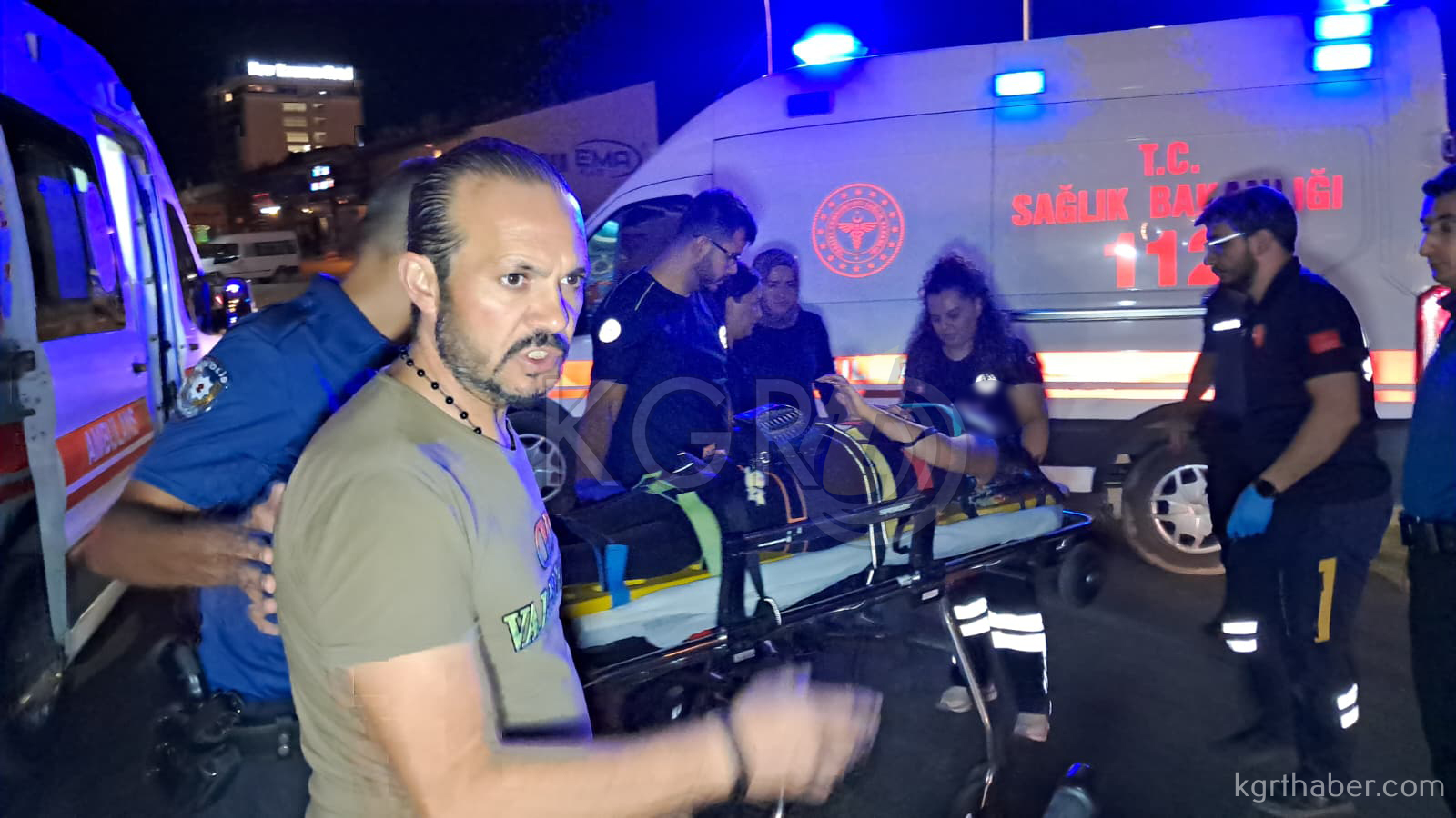 Karamanda Motosikletle Carpisan Otomobil Kaza Yerinden Kacti 1 Yarali10