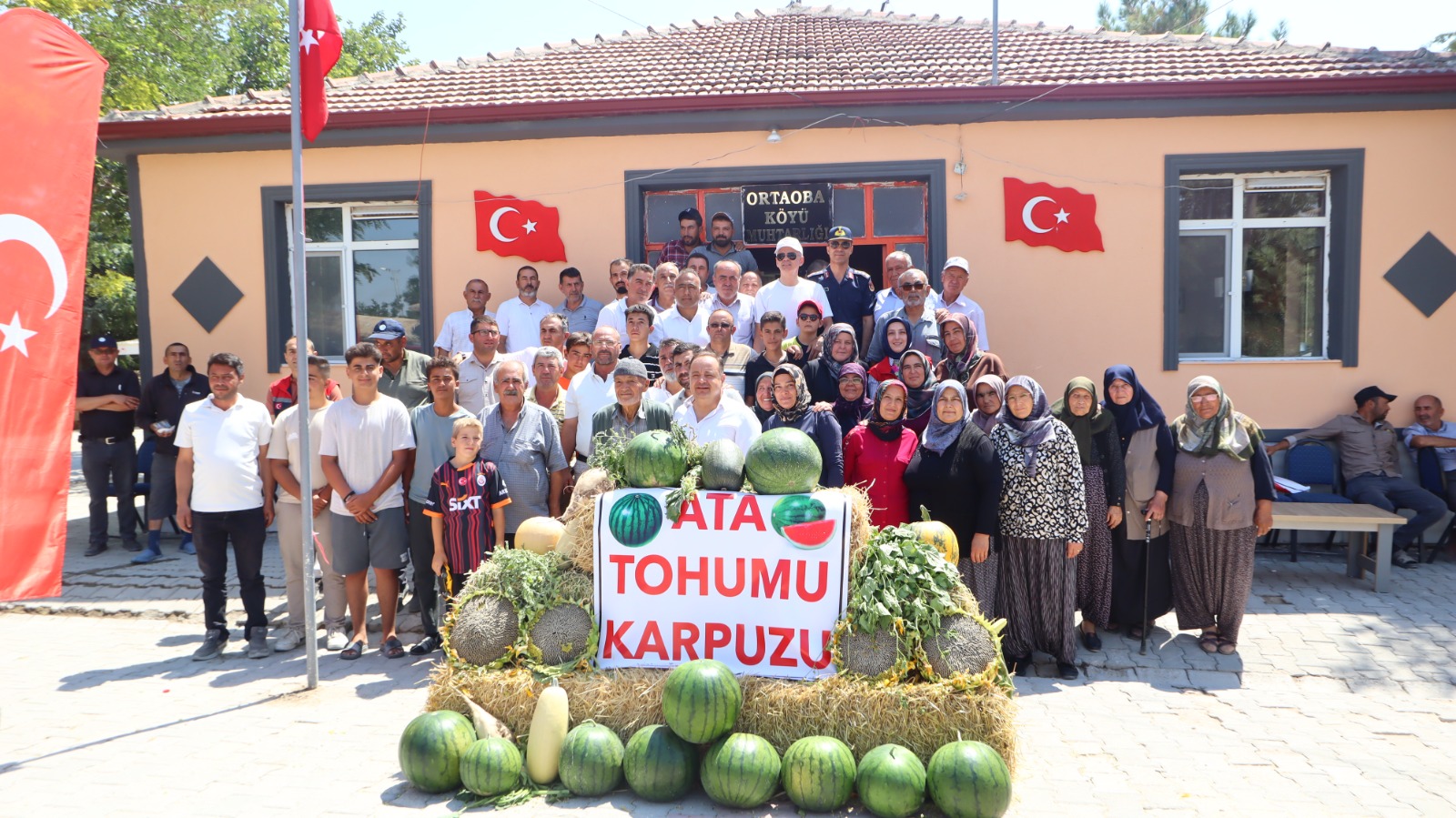 Karamanda Ortaoba Karpuzu Hasadi Yapildi1