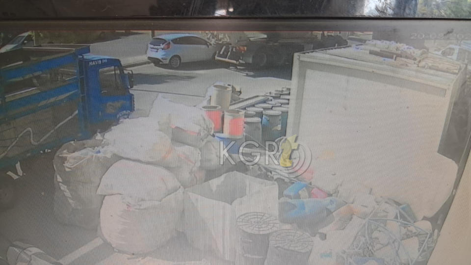 Karamanda Otomobil Beton Mikserine Carpti Feci Kaza Kamerada9