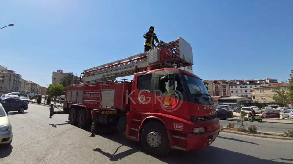 Karamanda Restoran Bacasindaki Yanginda Faciadan Donuldu4