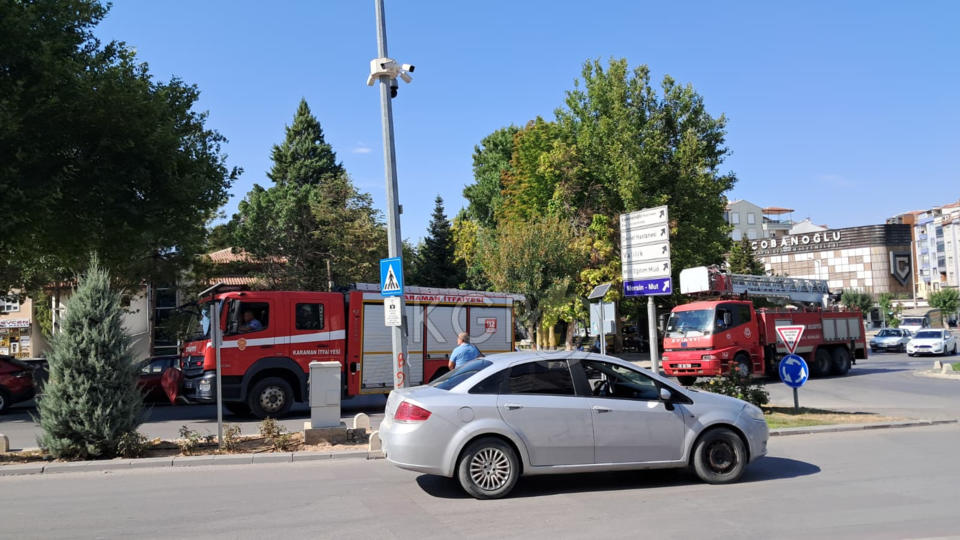 Karamanda Restoran Bacasindaki Yanginda Faciadan Donuldu9