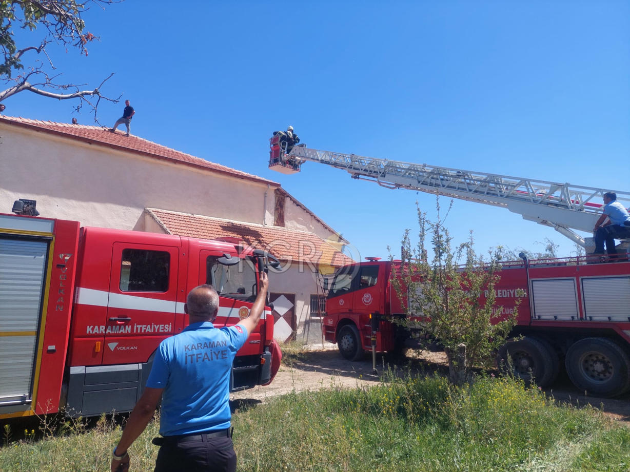 Karamanda Tutusan Tahtalar Catiyi Yakti11